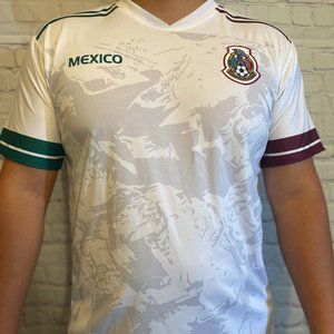 Black Friday sales!!!White Mexico Mens Soccer Jersey Playera de Futbol